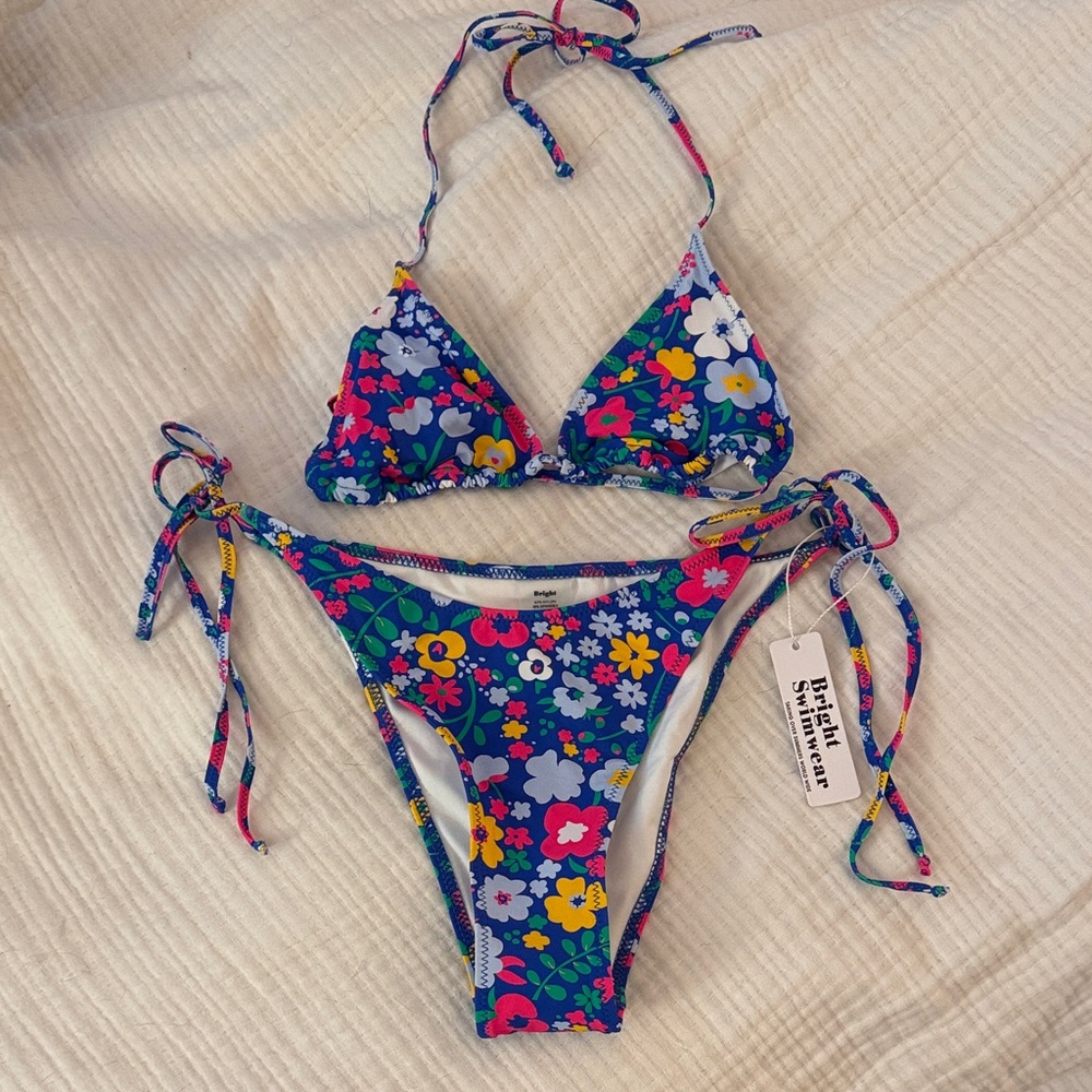 Bright Swimwear floral Bikini Set